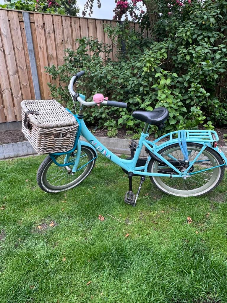 Alpina kinderfiets 20 inch, Fietsen en Brommers, Fietsen | Kinderfietsjes, Ophalen, Gebruikt, Terugtraprem, 20 inch of meer