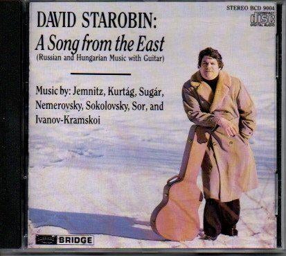 A Song from the East / David Starobin, gitaar cs, Ophalen of Verzenden, Romantiek, Zo goed als nieuw, Kamermuziek
