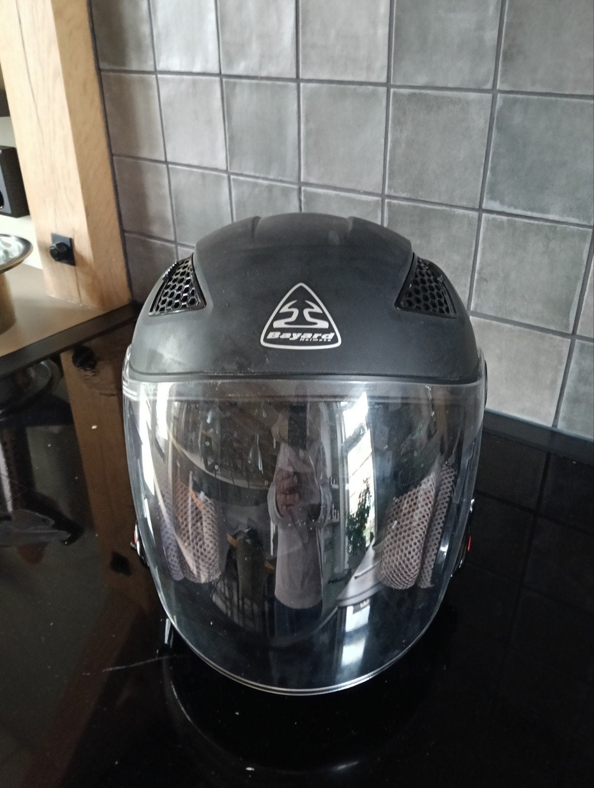Bayard Helmets Scooterhelm - Maat M (57cm), Ophalen of Verzenden, Gedragen, Bayard Helmets, Hoed