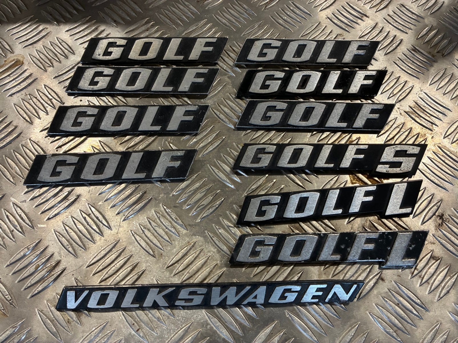 Volkswagen golf embleem swallowtail, Ophalen of Verzenden, Volkswagen, Achterklep