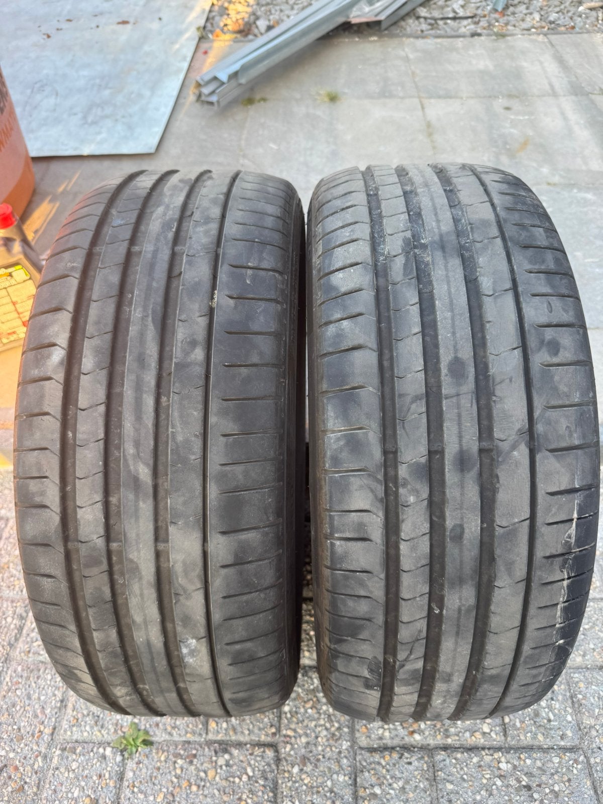 225/35/20 pirelli p zero runflat dot 2823 5,5/6mm, Ophalen of Verzenden, Gebruikt