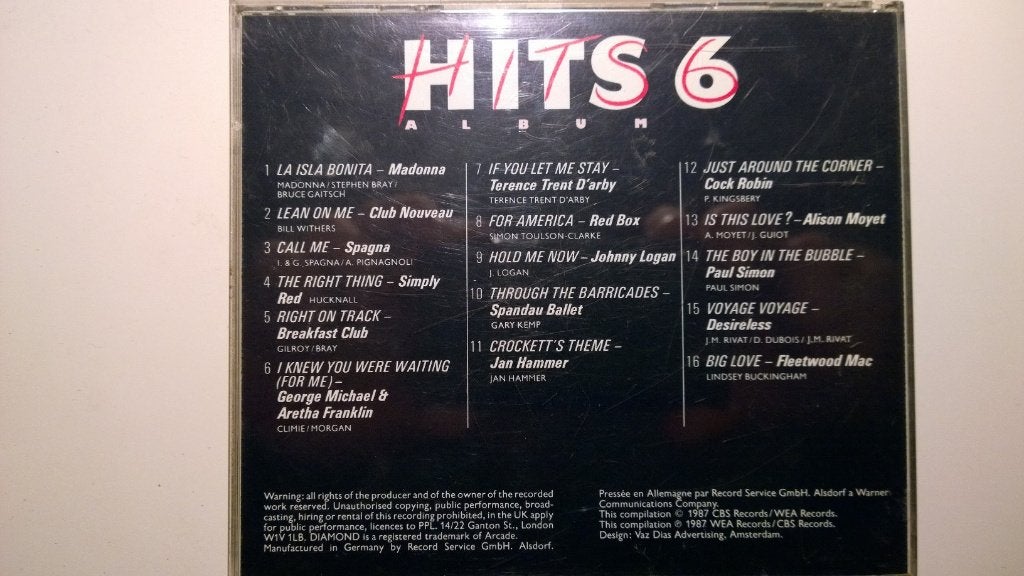 Hits Album Volume 6, Ophalen of Verzenden, Zo goed als nieuw, Pop