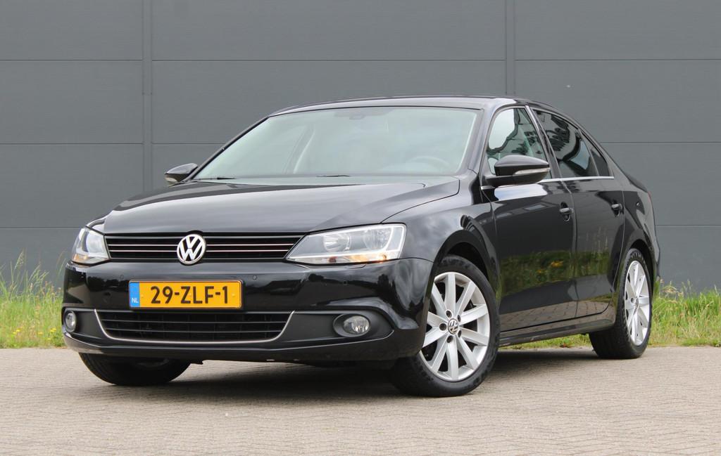 Volkswagen Jetta 1.4 TSI High Executive Line Automaat Trekha, Euro 5, Stof, Gebruikt, 4 cilinders