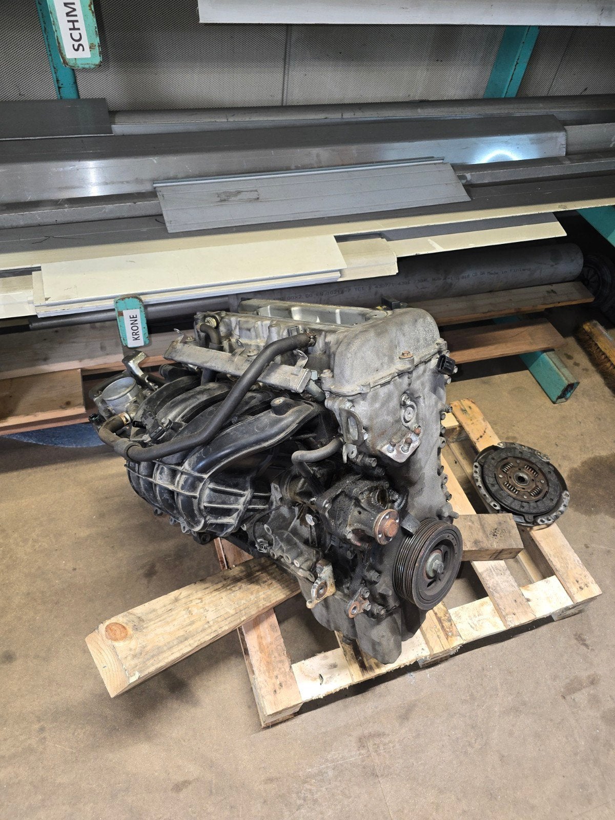 Suzuki Swift M13A motorblok - defect voor onderdelen, Ophalen, Gebruikt, Suzuki