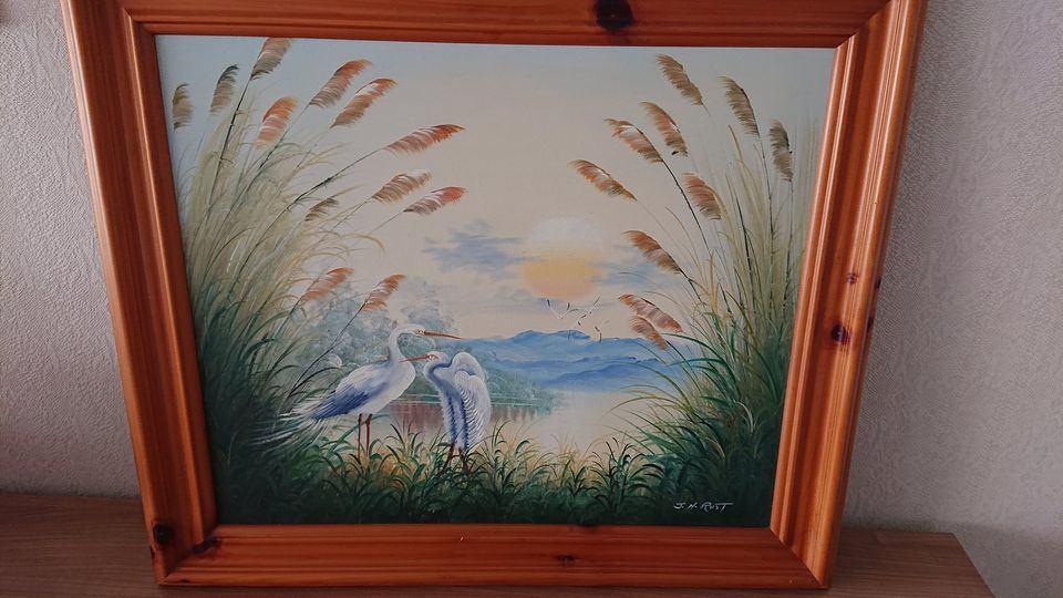 mooie schilderij, Ophalen