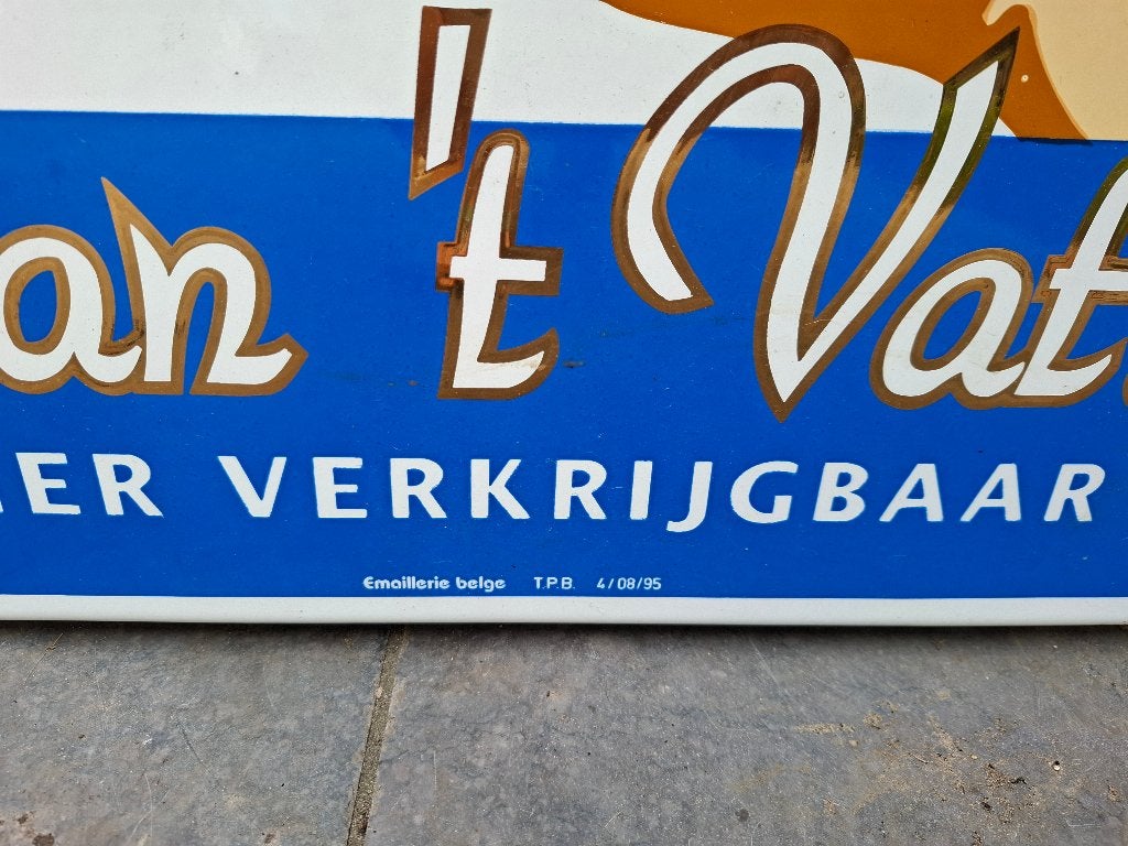 Emaillebord Hoegaarden, Verzamelen, Ophalen of Verzenden, Nieuw, Reclamebord, Plaat of Schild, Overige merken