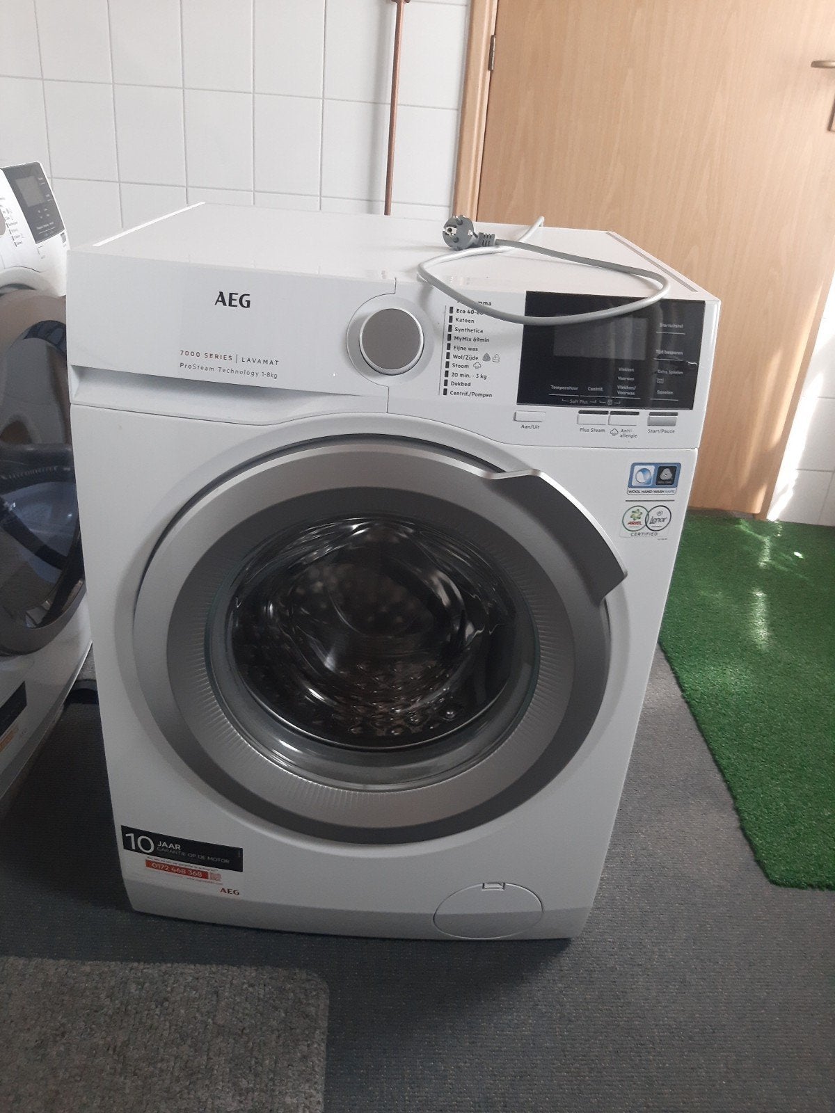 AEG L7FBREMEN Lavamat 7000 serie wasmachine 1-8 kg, Witgoed en Apparatuur, Wasmachines, Ophalen