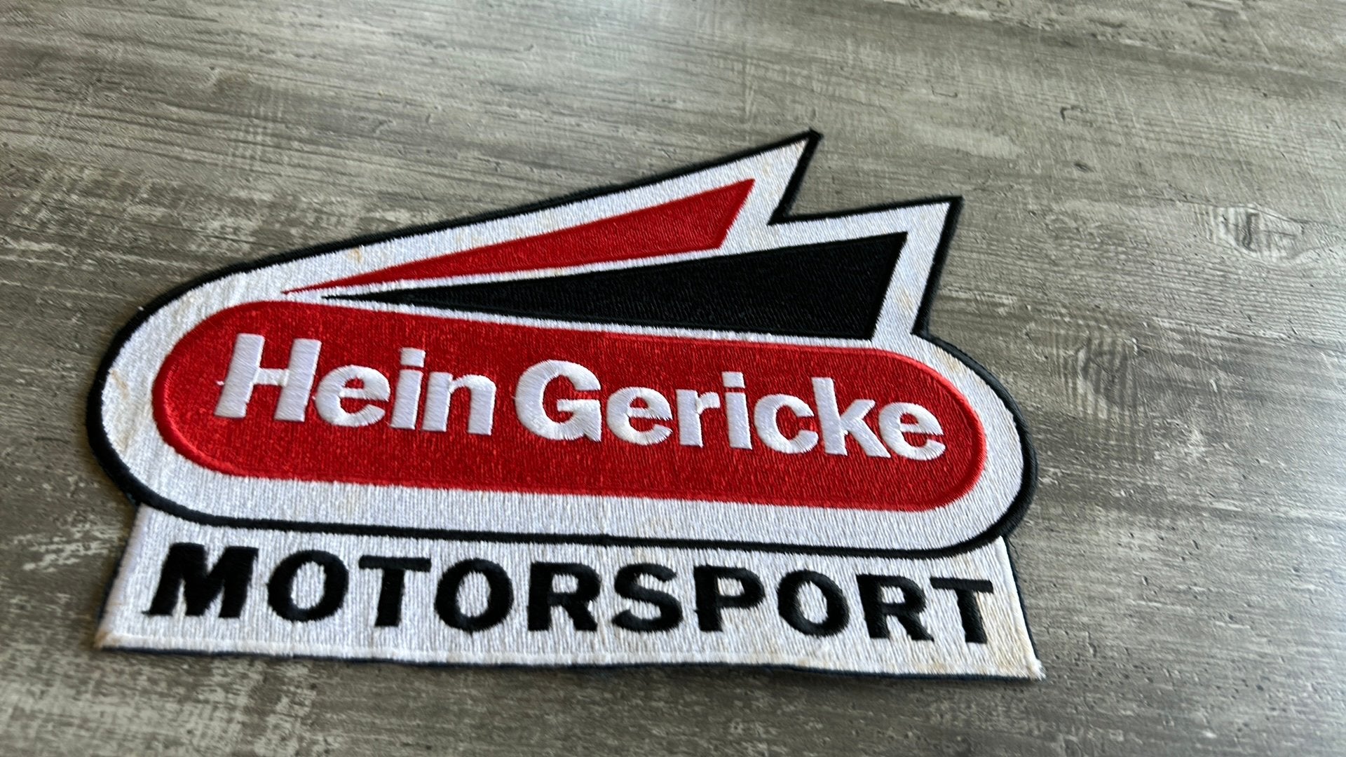 Vintage Hein Gericke  motorsport embleem, Verzamelen, Ophalen of Verzenden, Nieuw, Overige onderwerpen