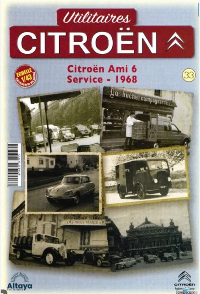 Citroen Ami 6 Service Assistance 1/43 Utilitaires Citroen 33, Verzenden, Nieuw, Auto, Overige merken