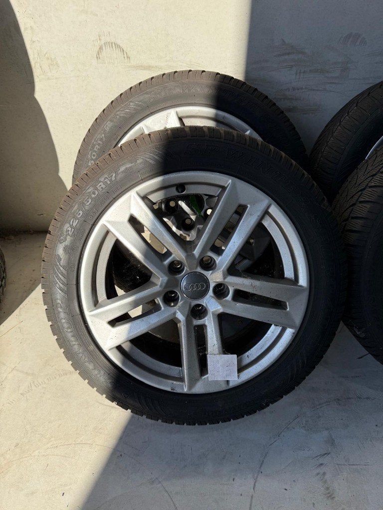 audi A4 velgen met winterbanden, Gebruikt, Velg(en), Winterbanden, Personenwagen