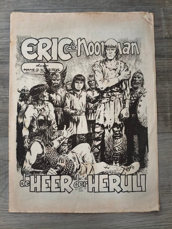 Eric de Noorman – De heer der Heruli strip album, Eén stripboek, Ophalen of Verzenden, Gelezen