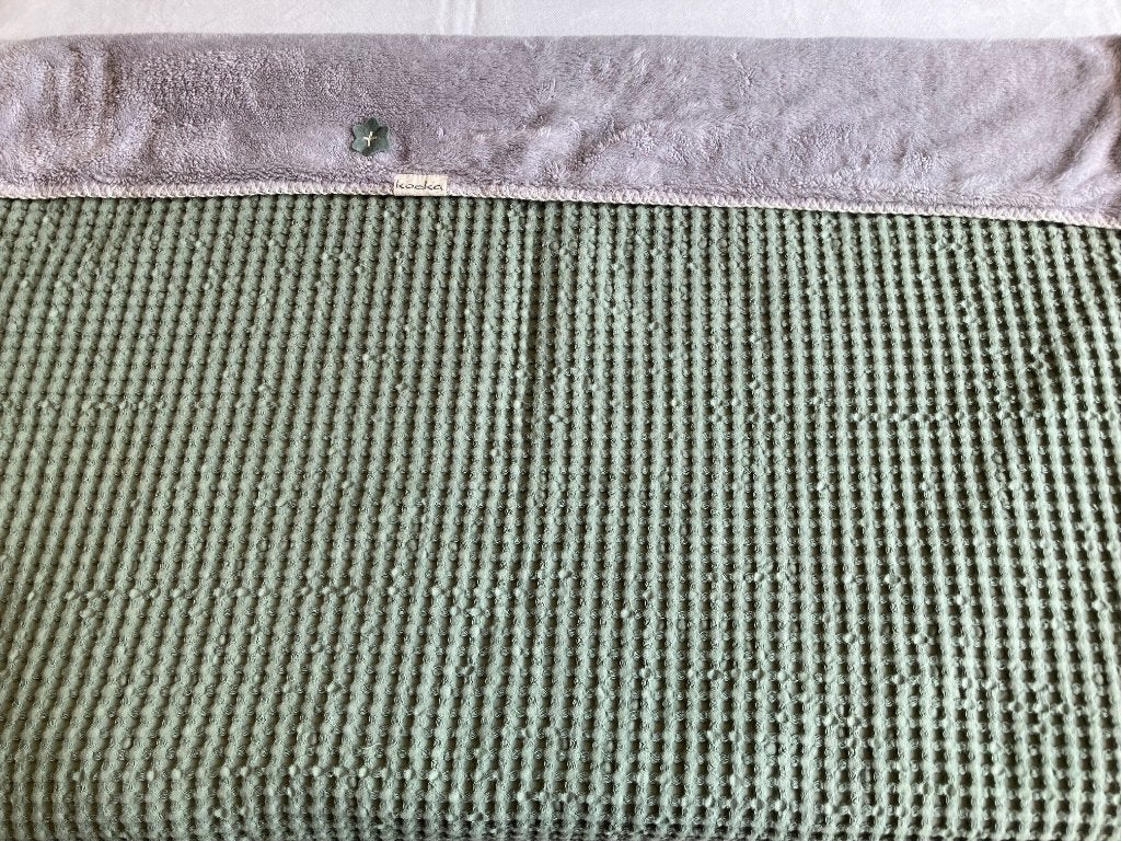 koeka babydeken, Groen, Koeka, Ophalen of Verzenden, Zo goed als nieuw