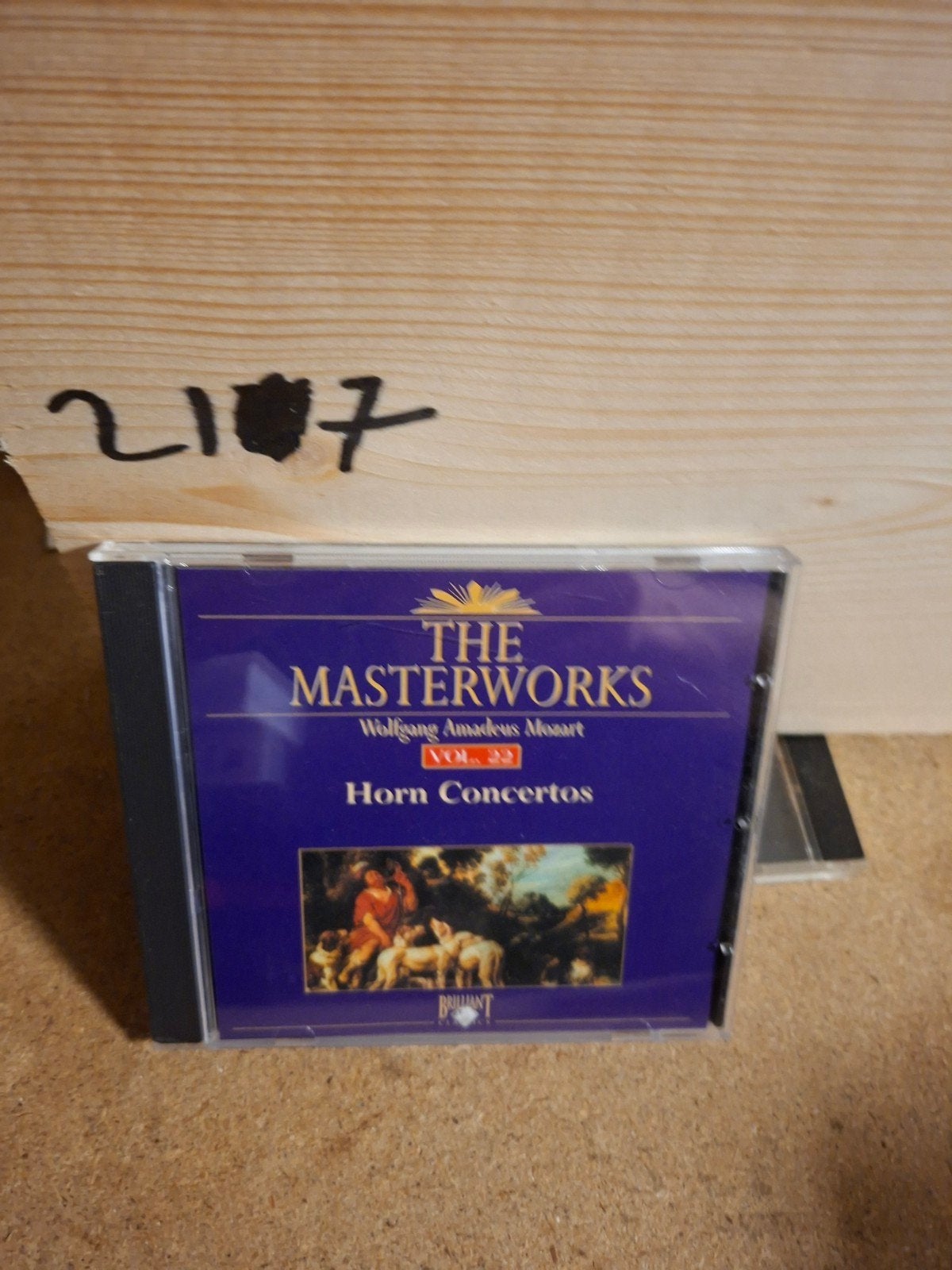 Mozart: Horn Concertos - The Masterworks Vol. 22 CD, Gebruikt, Mozart, Soloconcert, Ophalen of Verzenden