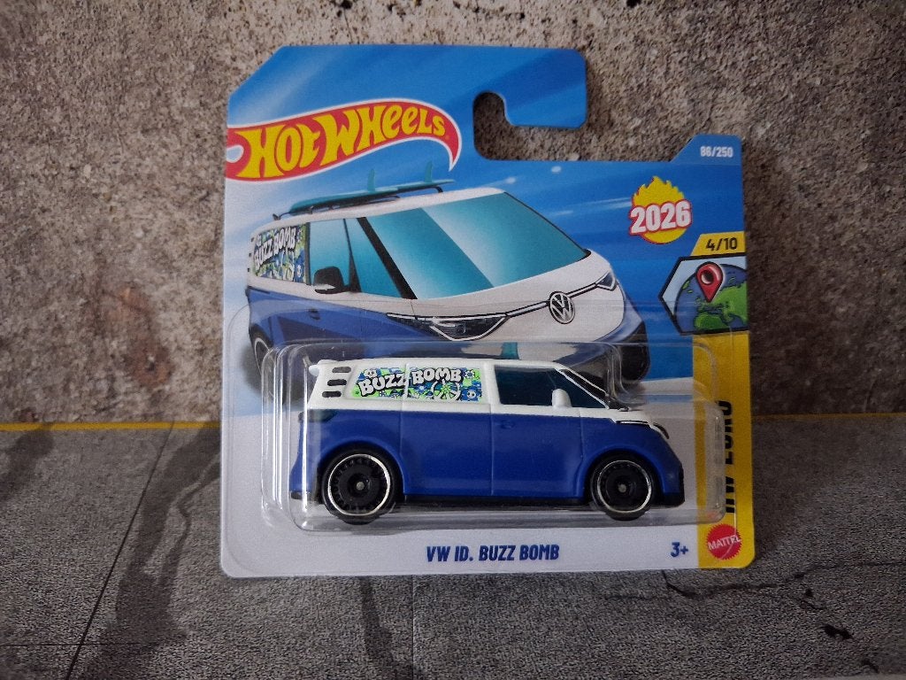 Volkswagen ID Buzz Bomb van Hot Wheels, Ophalen, Nieuw, Auto
