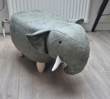 Leuk olifant krukje, Ophalen, Gebruikt, Hout