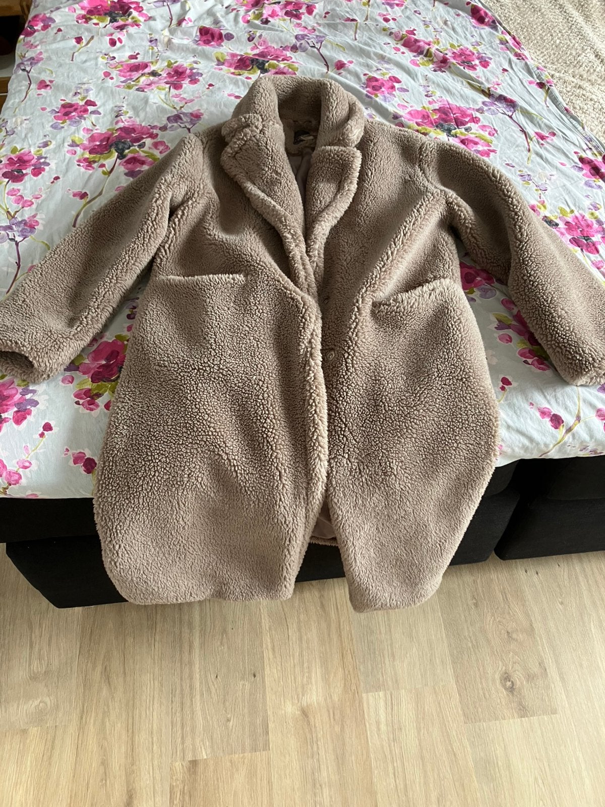 Dames winterjas nepbont, Ophalen, Nieuw, Maat 38/40 (M), Bruin