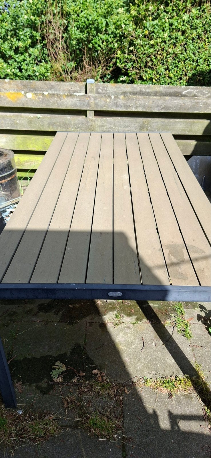 Jutlandia tuintafel, Tuin en Terras, Ophalen of Verzenden, Rechthoekig, Aluminium