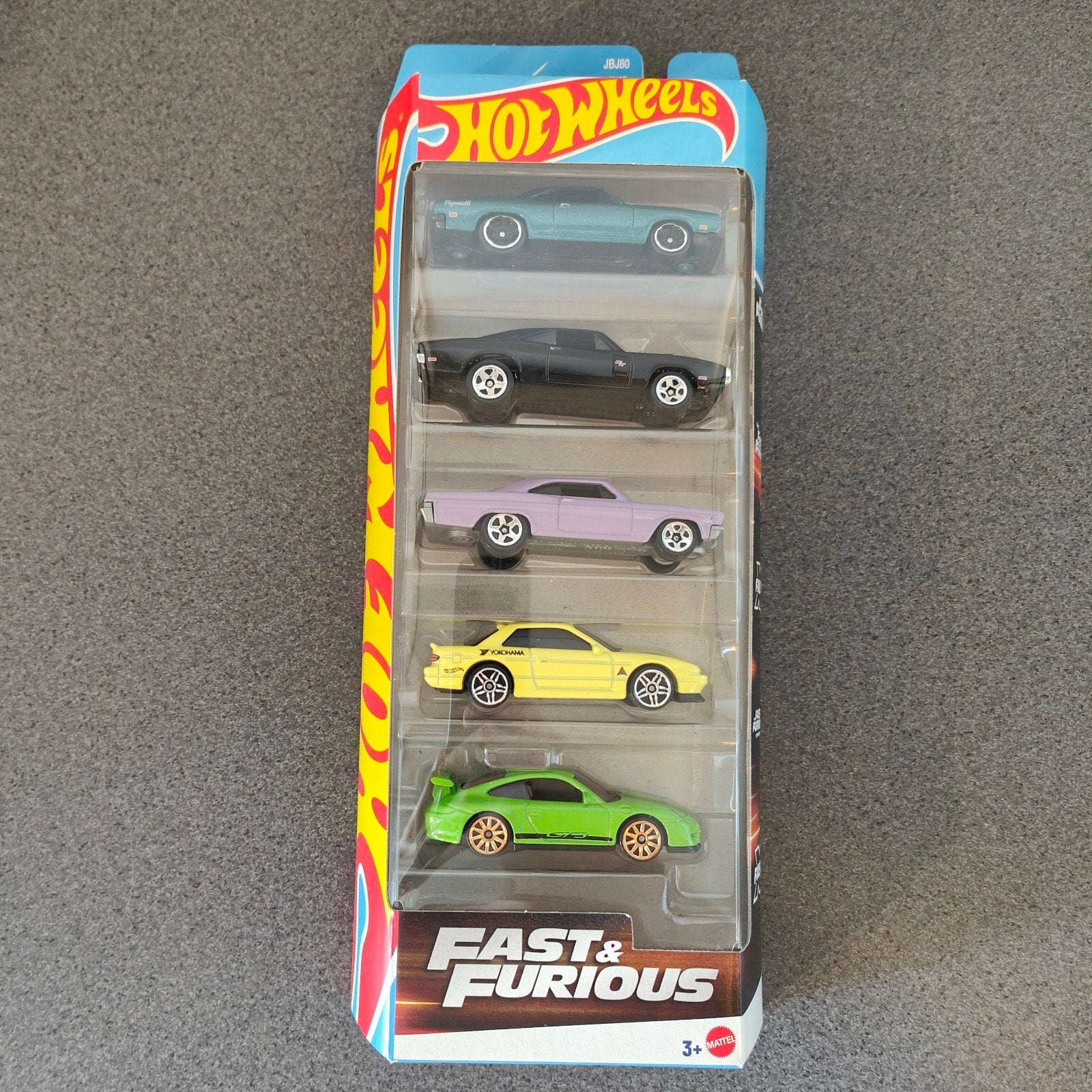 Hot Wheels Fast & Furious 5-pack, Ophalen of Verzenden, Nieuw, Auto