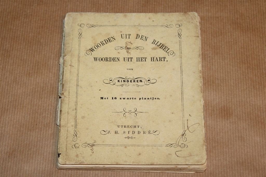 Woorden uit den Bijbel voor kinderen - Met prenten - 1840 !!, Ophalen of Verzenden
