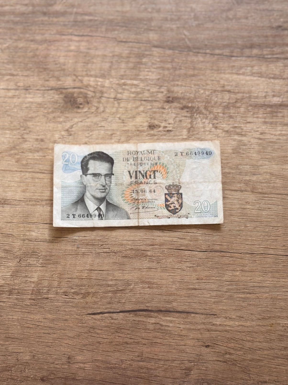 Bankbiljet 20 Frank België 1964 - KM138, Ophalen of Verzenden, België