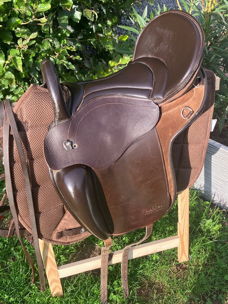 Trekker boomloos zadel, Dieren en Toebehoren, Overige merken, Ophalen of Verzenden, Recreatie, Kniewrongen