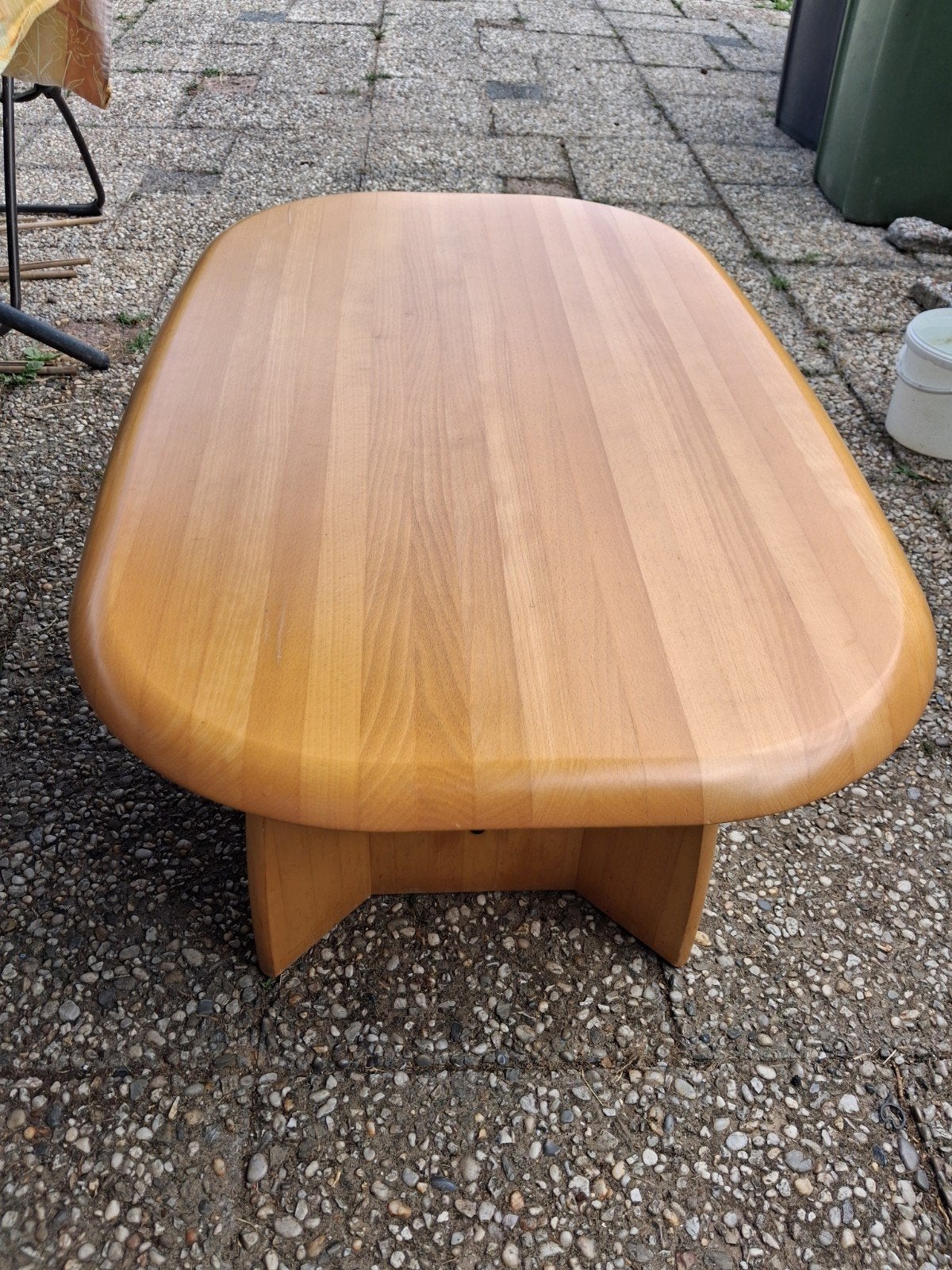 salontafel massief hout, Huis en Inrichting, Ophalen, Rechthoekig, 100 tot 150 cm, 50 tot 100 cm