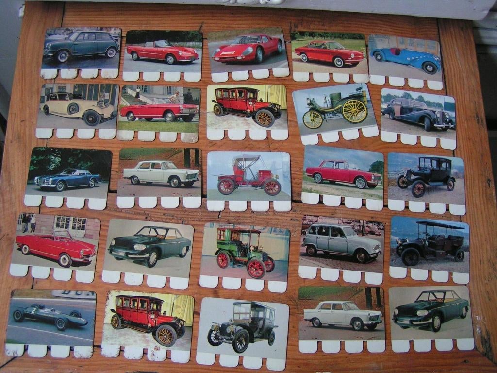 25 metalen auto plaatjes nr NN 333 ger MB, Verzenden, Zo goed als nieuw, Auto's