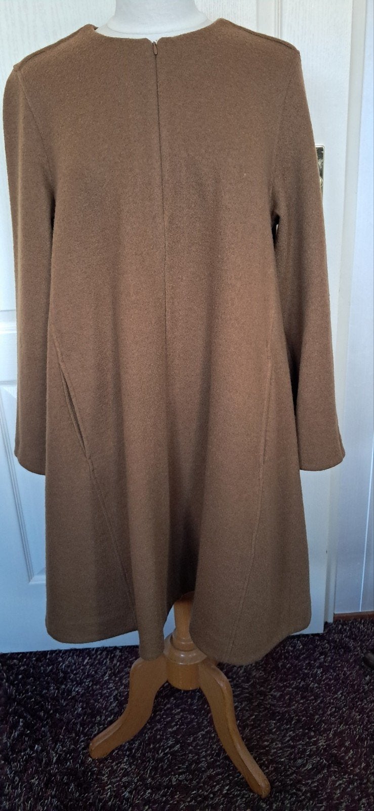 COS Cape Jas Maat M Lichtbruin met Rits, Maat 38/40 (M), COS, Bruin, Ophalen of Verzenden