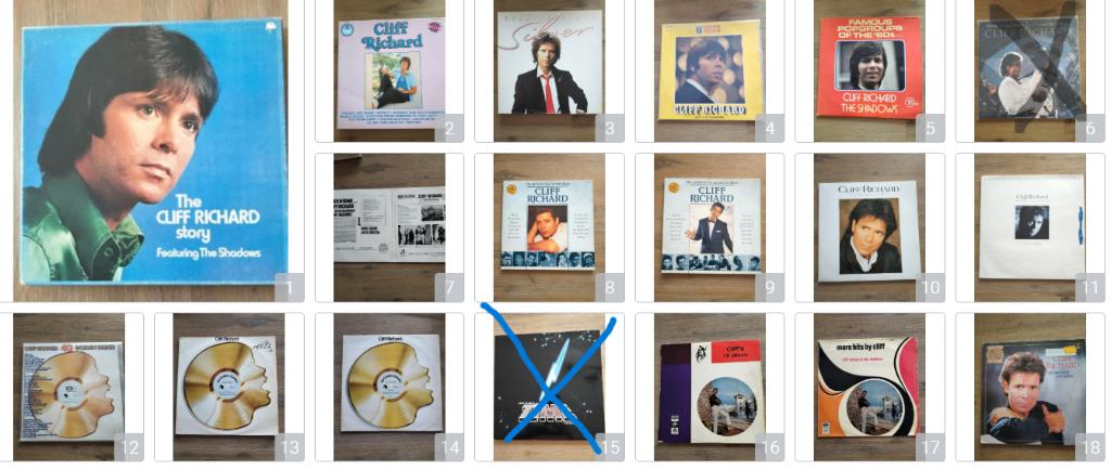 Heel veel LP's Cliff Richard, Ophalen of Verzenden, Gebruikt, Overige formaten
