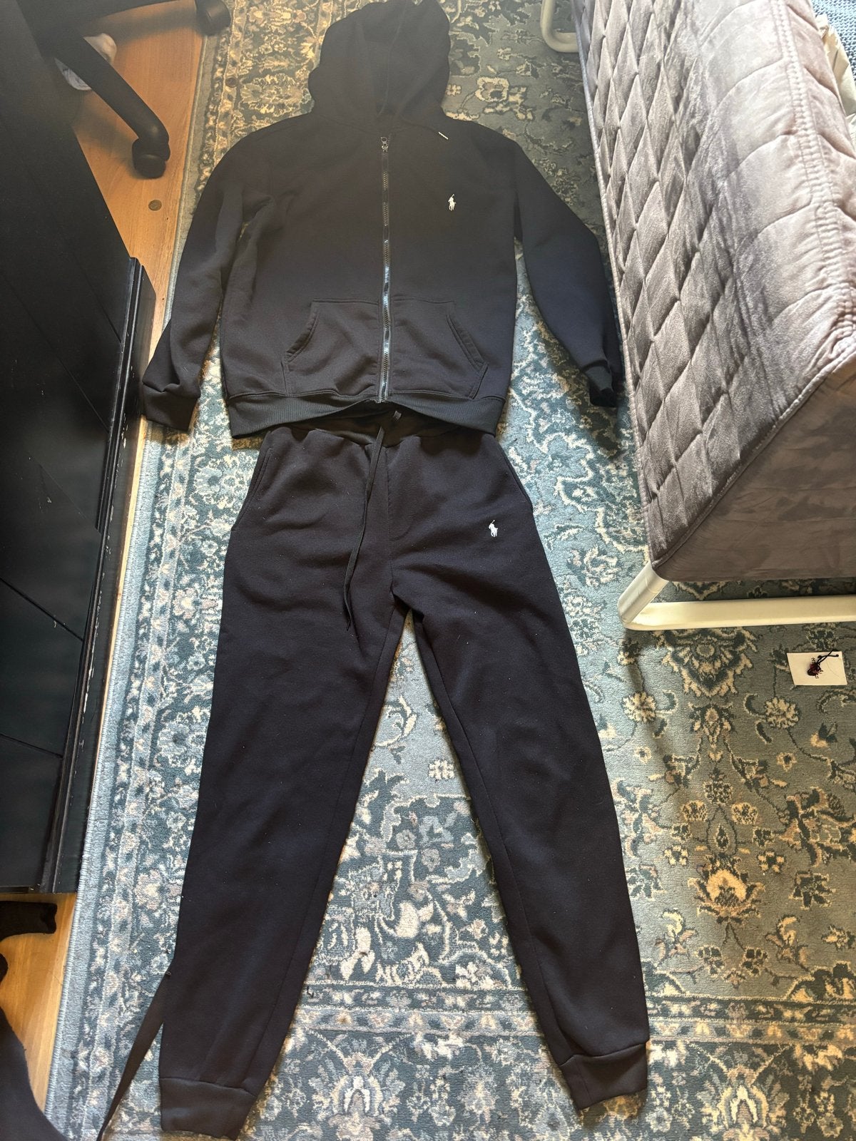 Polo Ralph Lauren trainingspak zwart, Ophalen of Verzenden, Gedragen, Zwart, Overige jeansmaten