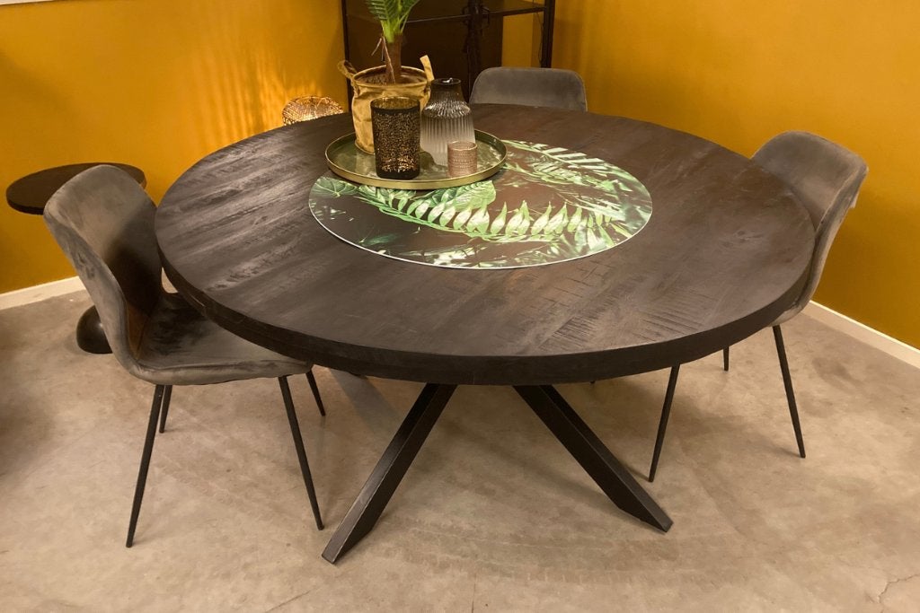 Foto 7 van ZWARTE TAFELS | Mango | 150-240 cm | 3 vorm | PARTIJVERKOOP