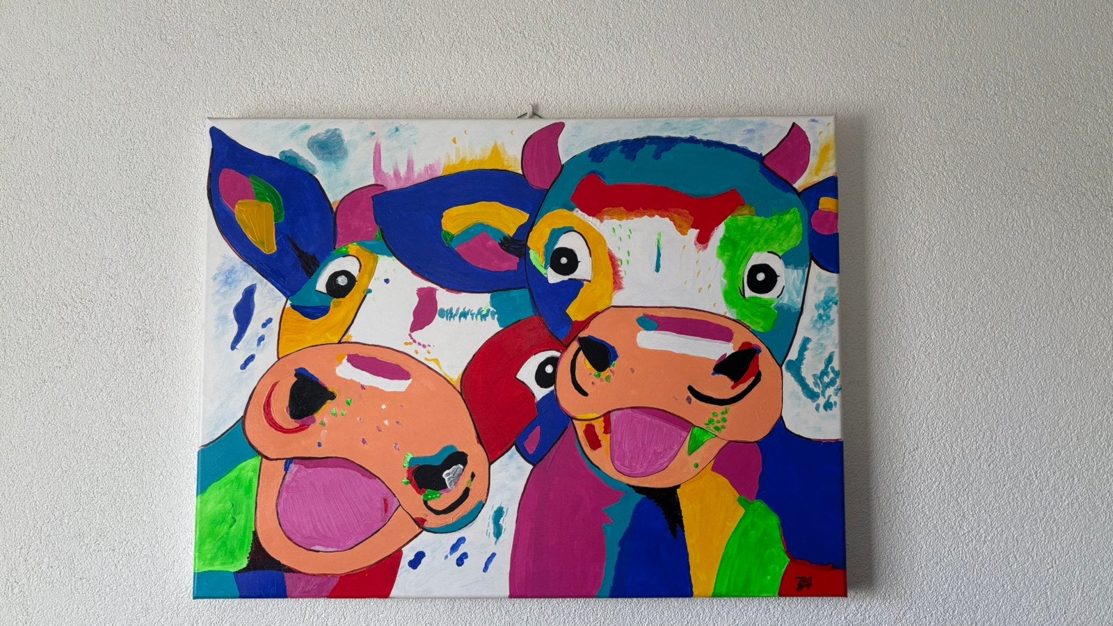 Vrolijke schilderijen, Antiek en Kunst, Ophalen