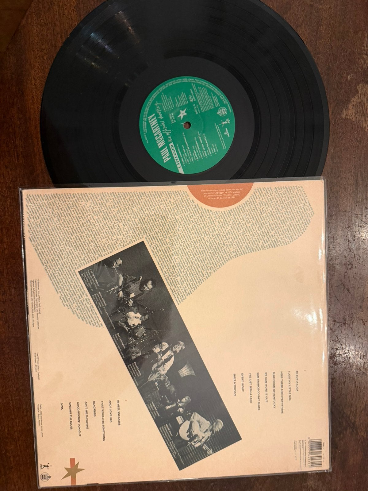 Paul McCartney - Unplugged (The Official Bootleg) LP - Nieuw, 1990 - 1999, Originele persing, Ophalen of Verzenden, Zo goed als nieuw
