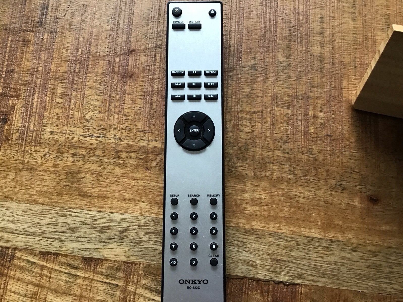 Onkyo RC-820C Afstandsbediening - Zo goed als nieuw, Ophalen of Verzenden, Zo goed als nieuw, Origineel, Mediaspeler