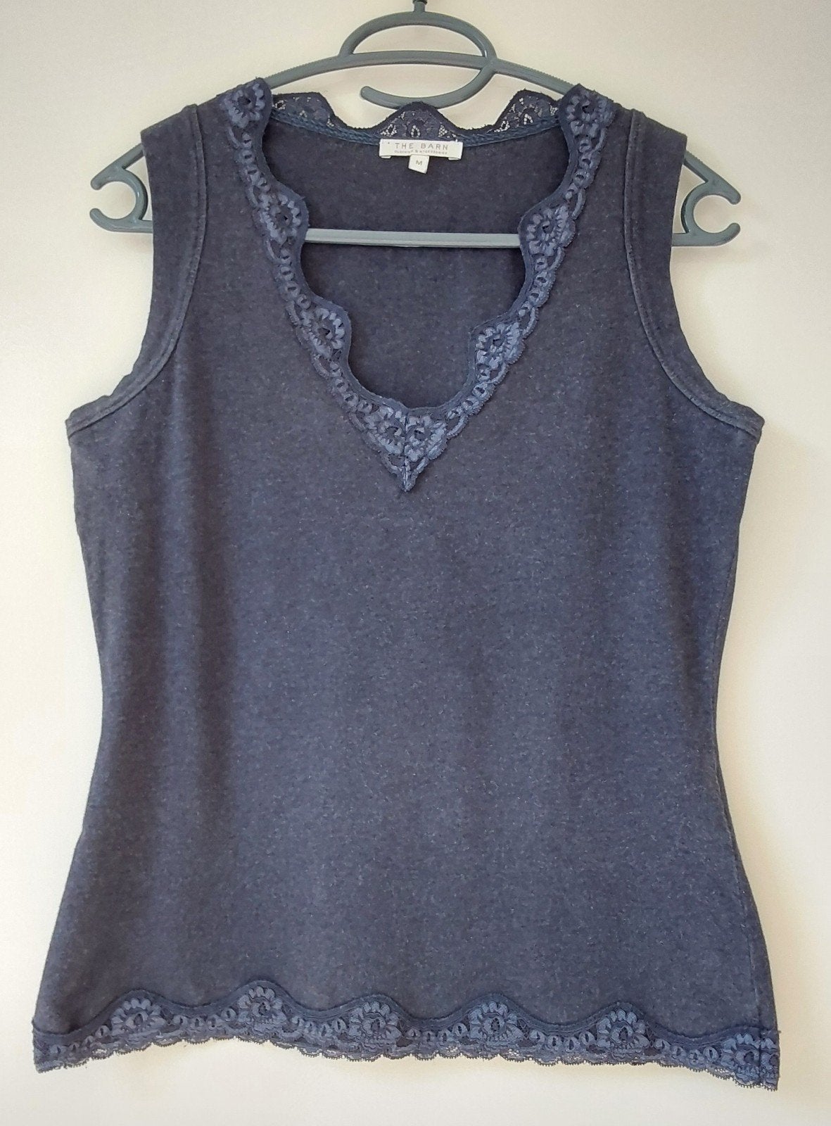 The Barn, top, maat M, Kleding | Dames, Maat 38/40 (M), Blauw, Ophalen of Verzenden, Zo goed als nieuw