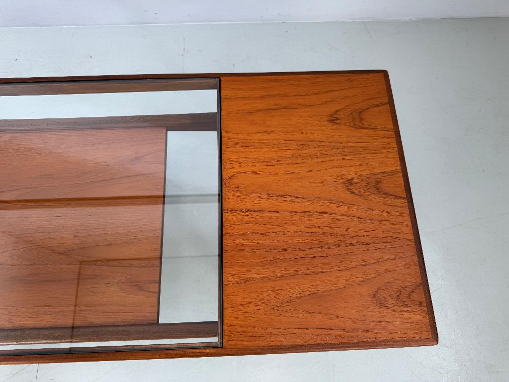 Vintage salontafel G-Plan, Huis en Inrichting, Tafels | Salontafels, 100 tot 150 cm, Verzenden, Teakhout, 50 tot 100 cm