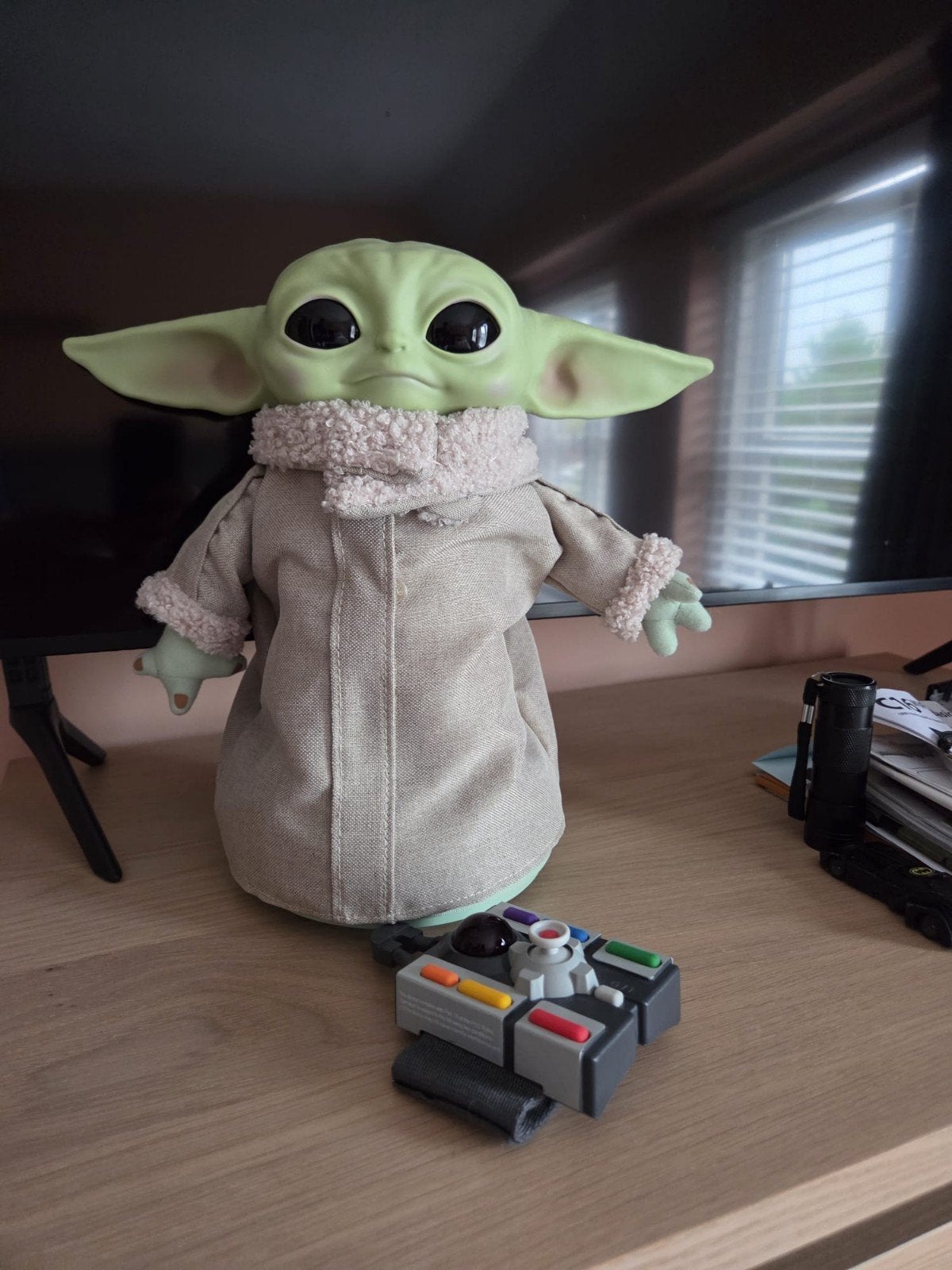 Star Wars  grogu The Mandalorian The Child Animatronic Editi, Ophalen of Verzenden, Zo goed als nieuw