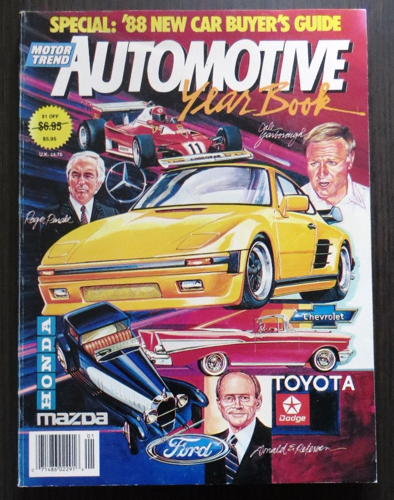 Motortrend - Automotive Year Book 1988, Boeken, Auto's | Boeken, Verzenden, Gelezen, Overige merken