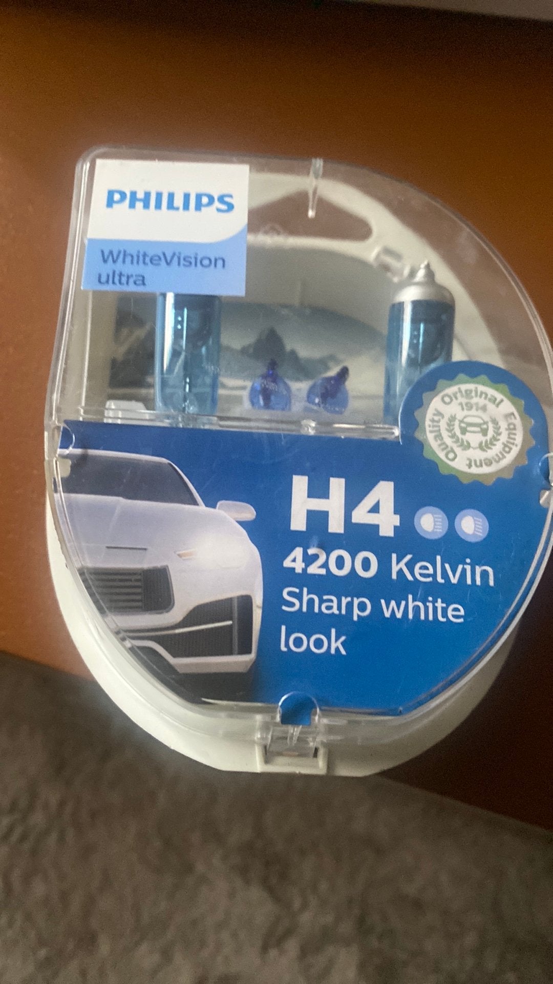 Xenon licht Philips H4 White Vision autolamp 12 V 60 / 55 W, Ophalen of Verzenden, Nieuw