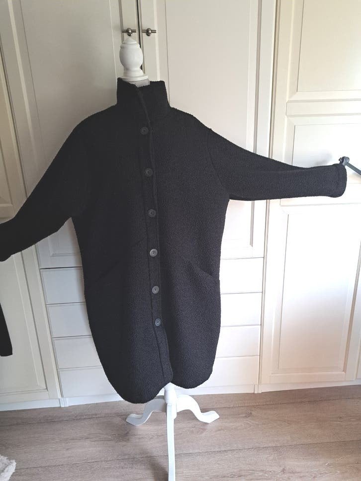 jas van Sybel zwart maat 46, Zwart, Maat 46/48 (XL) of groter, Ophalen of Verzenden, Zo goed als nieuw