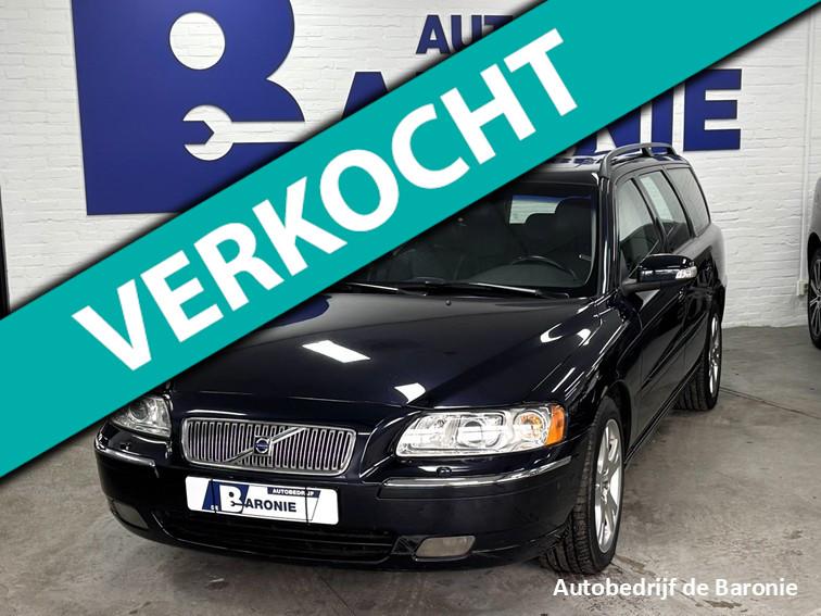 Volvo V70 2.5T Edition Sport, Auto's, Blauw, 2521 cc, Euro 4, Onderhoudsboekje