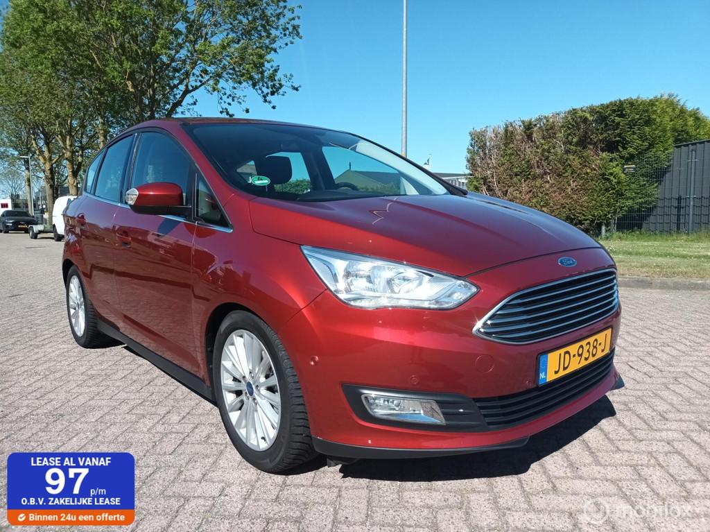 Ford C-Max 1.0 Titanium Eerste Eigenaar!, Auto's, Ford, Bedrijf, Te koop, C-Max, ABS, Airbags, Airconditioning, Alarm, Bluetooth