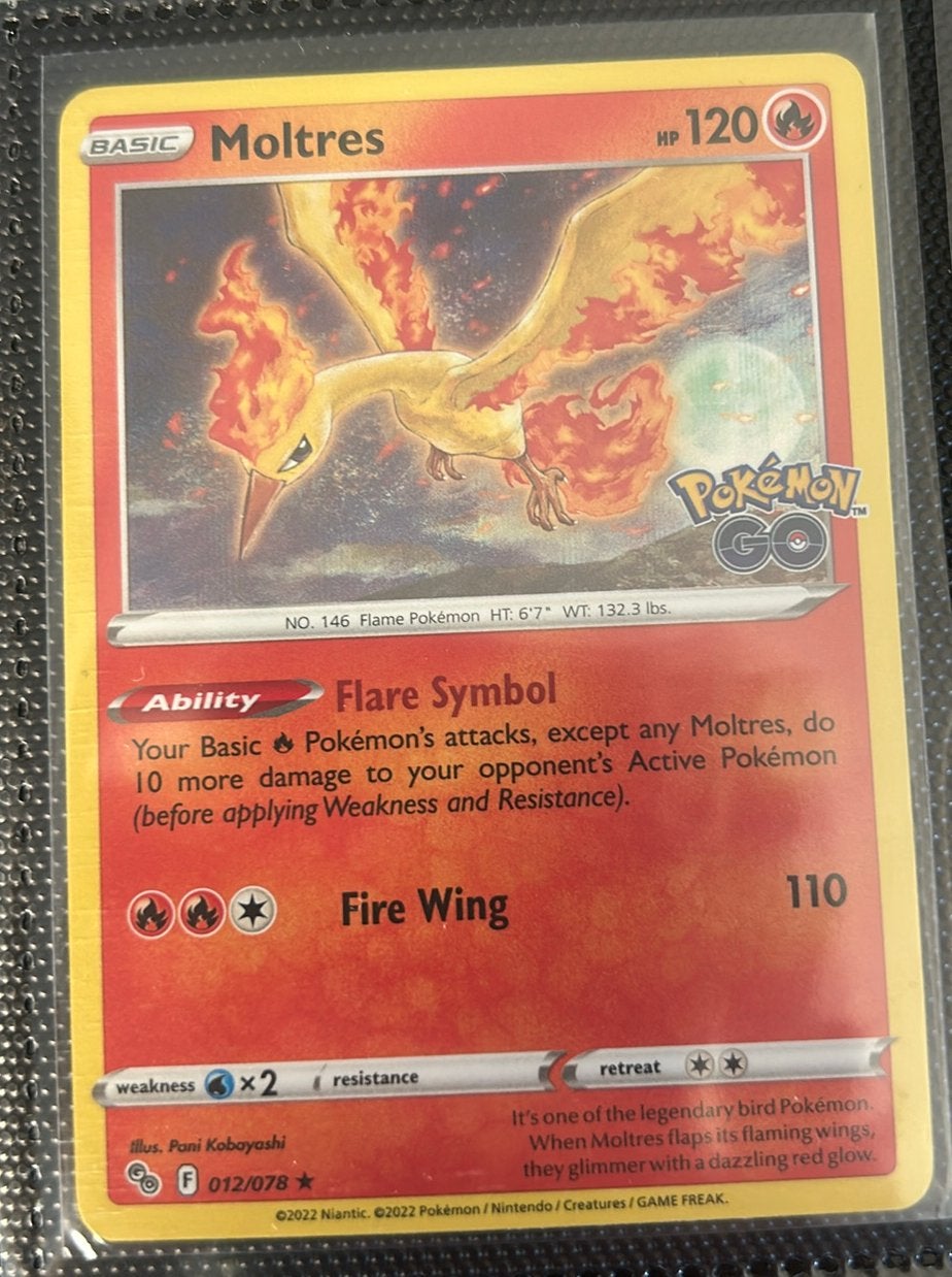 Moltres pgo061, Verzenden, Zo goed als nieuw