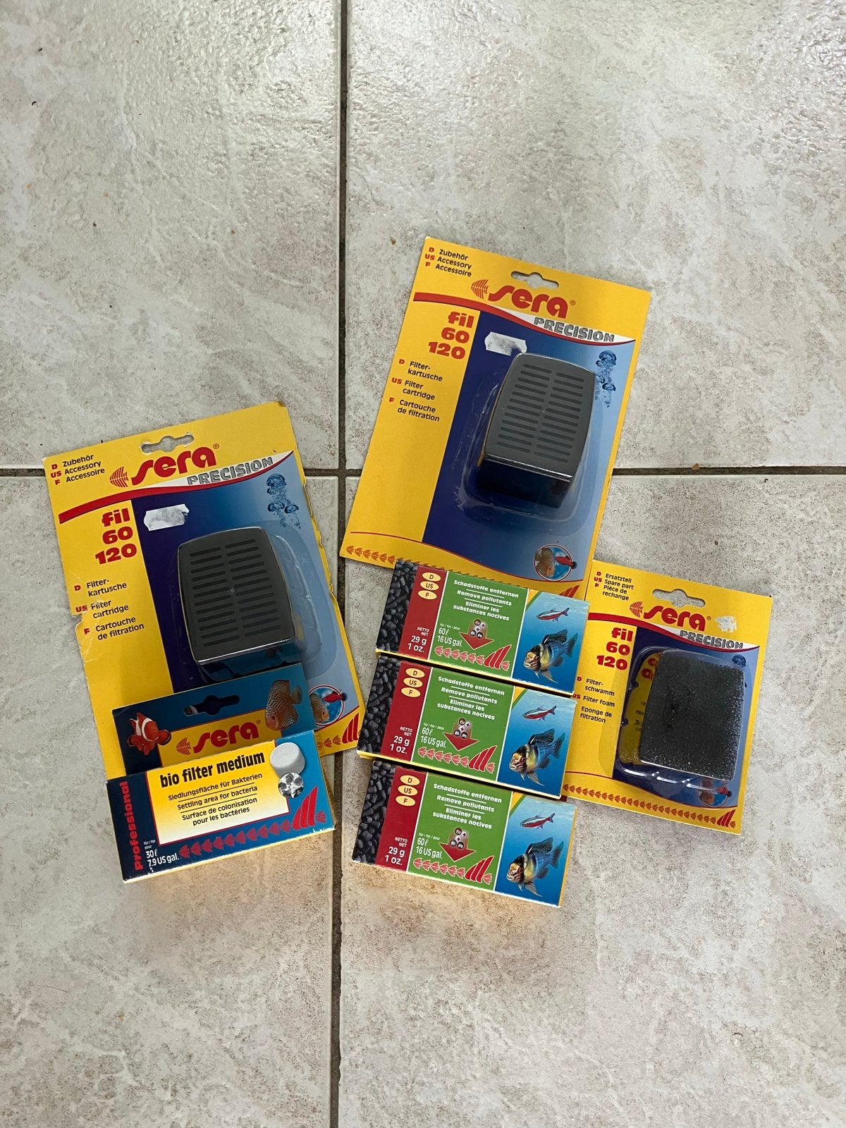 Sera aquarium filter spullen, Ophalen, Nieuw, Filter, Sera