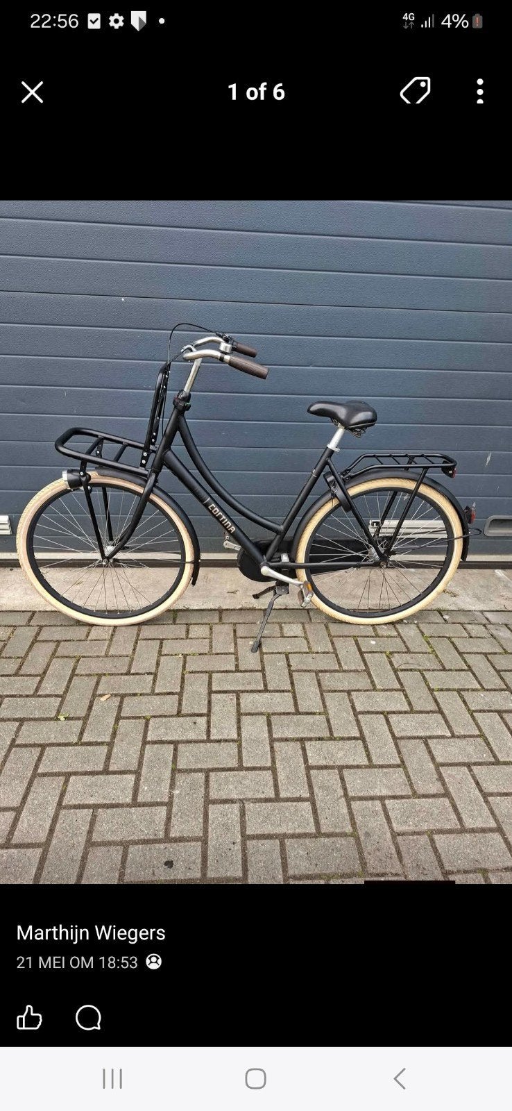 Te koop goede en nette Cortina fietd, Ophalen of Verzenden, Zo goed als nieuw
