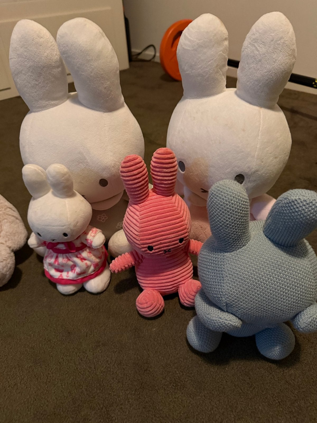 Nijntje knuffels - diverse maten en kleuren, Gebruikt, Overige merken, Konijn, Nijntje