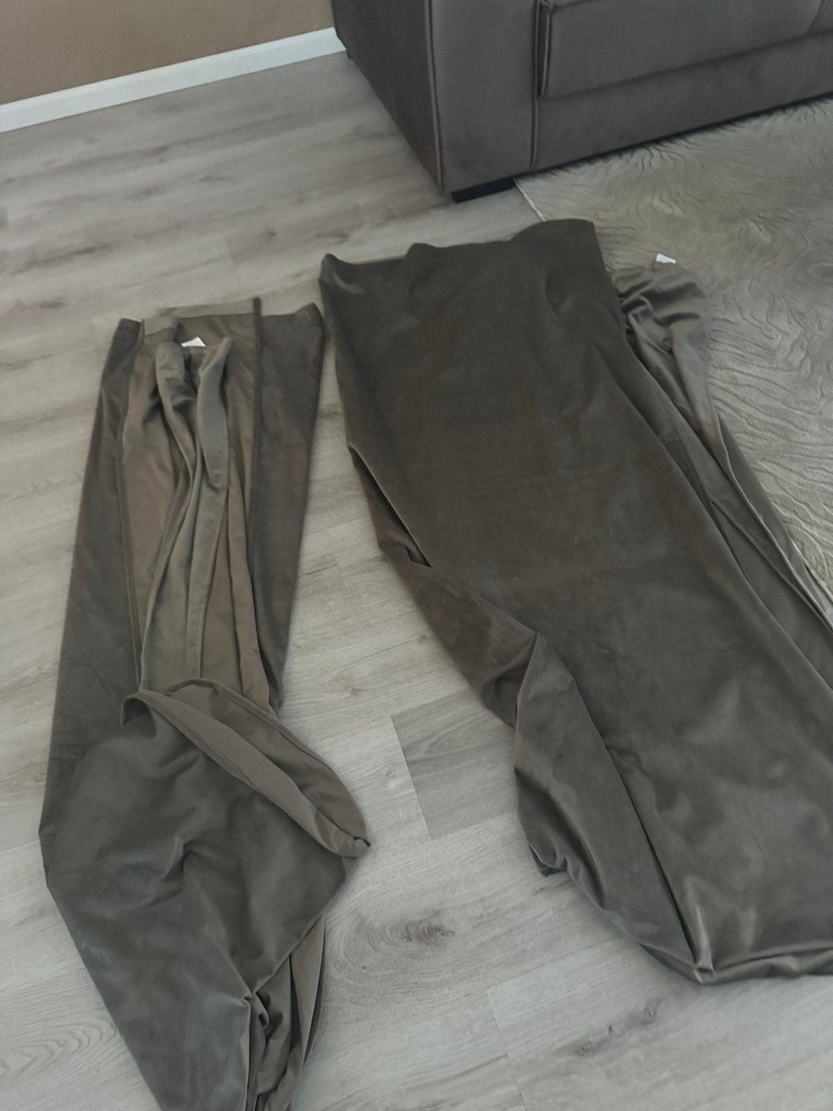 Gordijnen, Ophalen of Verzenden, Zo goed als nieuw, Maat 46/48 (XL) of groter, Lang