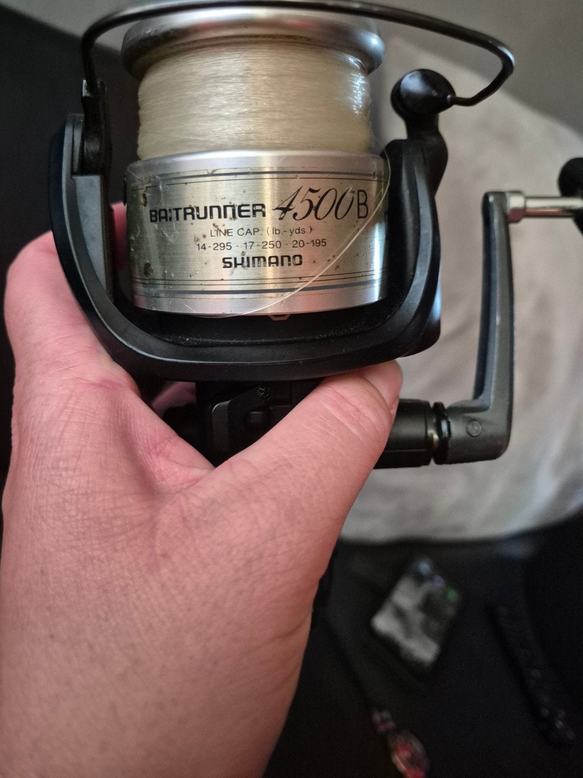 Shimano Baitrunner 4500B Vismolen - Gebruikt, Ophalen of Verzenden