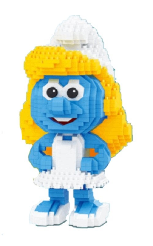 Smurfin Nano Blocks - 902 Bouwsteentjes NIEUW, Overige merken, Onbekend, Nieuw, Ophalen of Verzenden