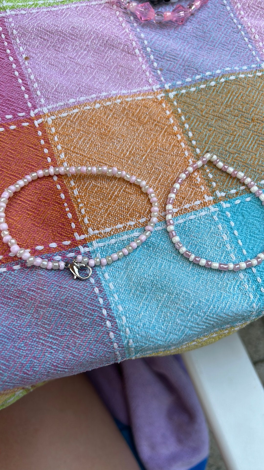 Armband setje(kind), Ophalen of Verzenden, Zo goed als nieuw, Roze, Dame